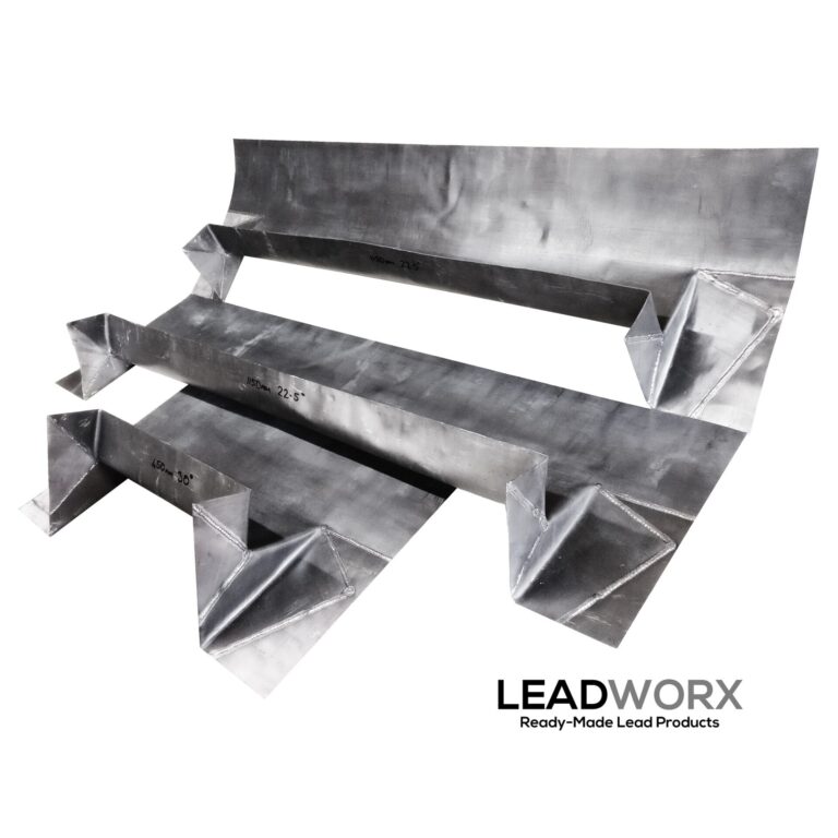 Lead Chimney Flashing back gutter