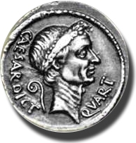 Roman coin made from lead. (www.dartmouth.edu)