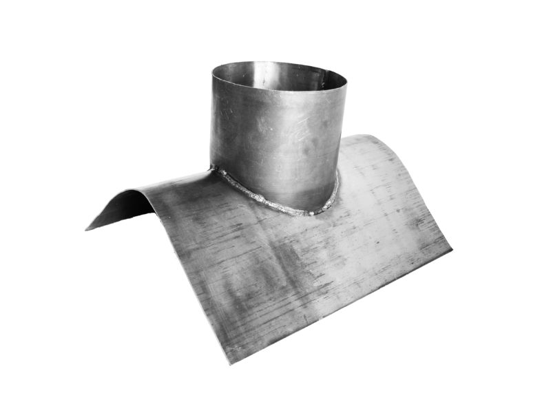 Lead Ridge Slate - Ridge Flashing for Slate Roof - Leadworx